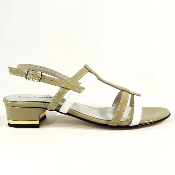LUIGI TRAINI🇮🇹LEATHER COMFORT SANDALS