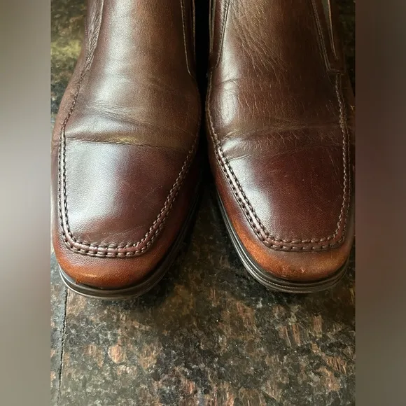 Magnanni Madrid Venetian Loafer, Brown Leather, Mens Size 14
