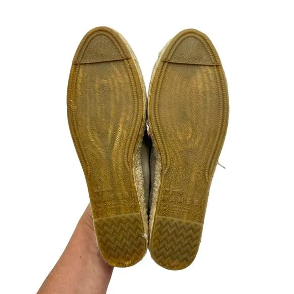 Manebi NWB Hamptons Taupe Suede Leather Ribbon Tie Slip On Casual Boat Shoes