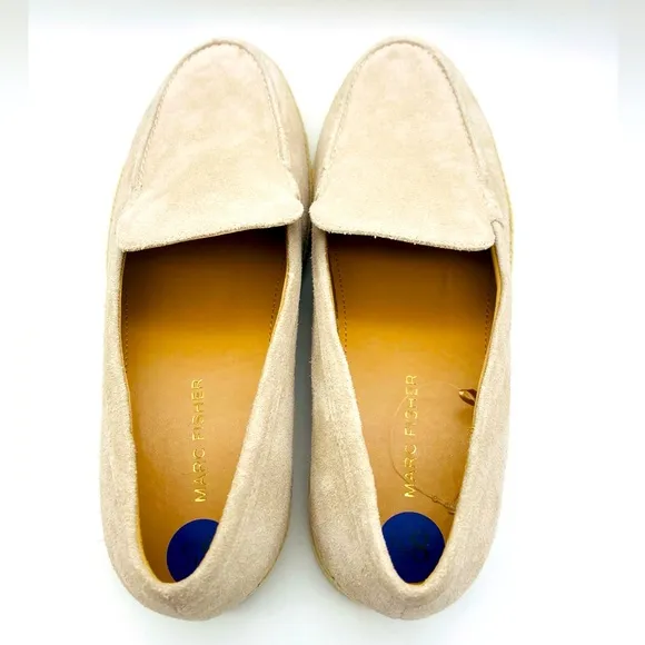Marc Fischer Women’s Beige Loafer 8,5 NWOT