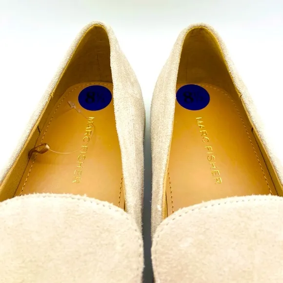 Marc Fischer Women’s Beige Loafer 8,5 NWOT