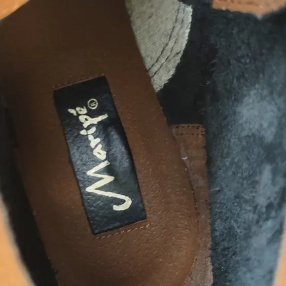 Maripé Women's &quot;BROOKE&quot; OLD SKOOL INSPIRED LEATHER ANKLE BOOT
