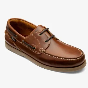 Martin Dingman Loake Lymington Style Classic Brown Boat Shoes. Size 10. Great UC