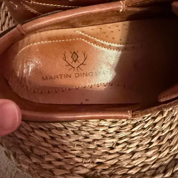 Martin Dingman Loake Lymington Style Classic Brown Boat Shoes. Size 10. Great UC