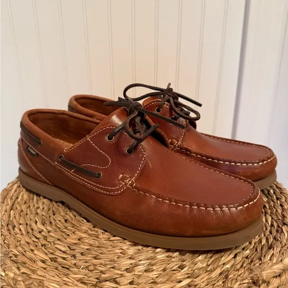 Martin Dingman Loake Lymington Style Classic Brown Boat Shoes. Size 10. Great UC