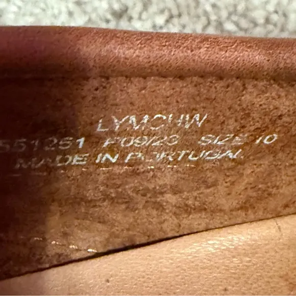 Martin Dingman Loake Lymington Style Classic Brown Boat Shoes. Size 10. Great UC