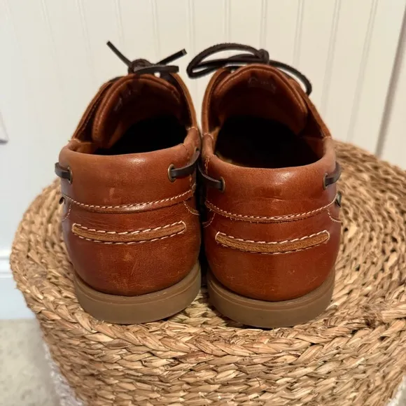 Martin Dingman Loake Lymington Style Classic Brown Boat Shoes. Size 10. Great UC