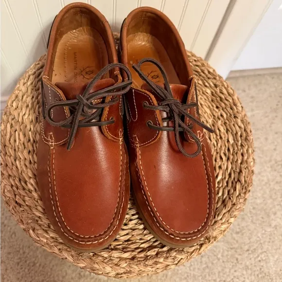 Martin Dingman Loake Lymington Style Classic Brown Boat Shoes. Size 10. Great UC