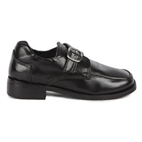 Martin Kids Unisex School Uniform Black Shoes