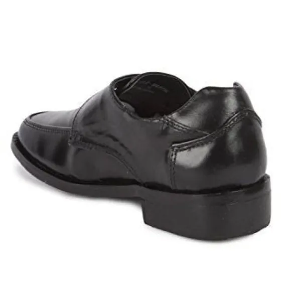 Martin Kids Unisex School Uniform Black Shoes