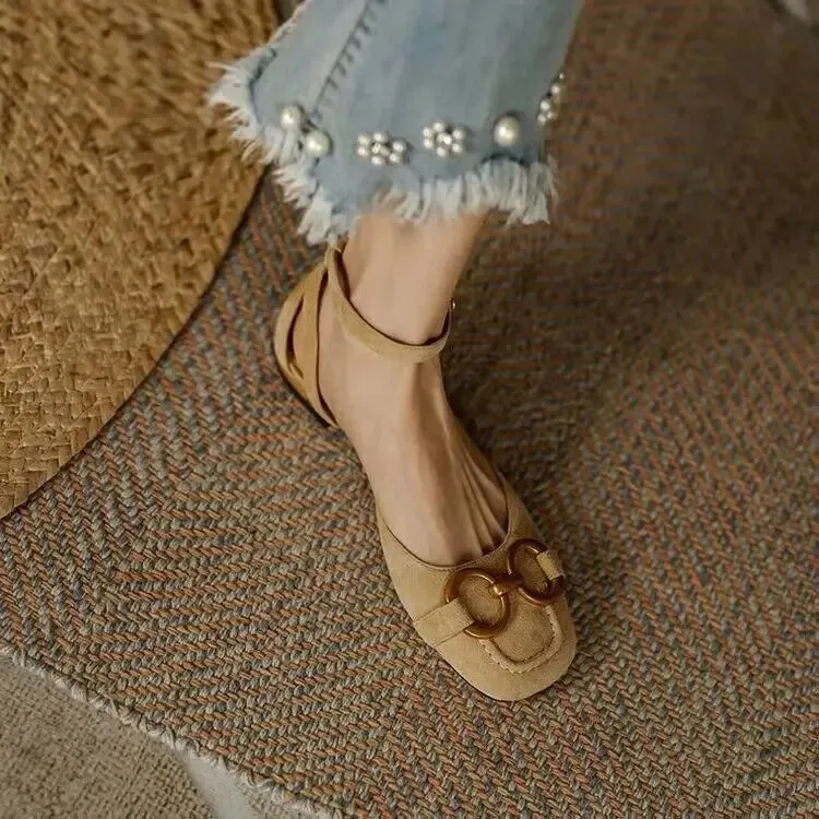 Mathilda | Closed Buckle Sandals