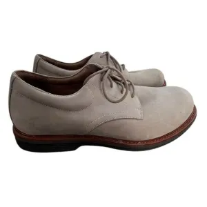 Men’s Dansko Oxford Shoes - Size 46, Grey Beige Suede EUC