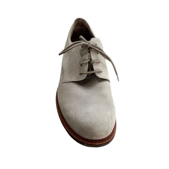 Men’s Dansko Oxford Shoes - Size 46, Grey Beige Suede EUC