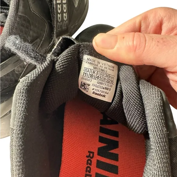 Mens Reebok weightlifting shoes