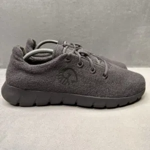 Mens Size 12 / EU 45 Giesswein Merino Runners Dark Grey Wool Comfort Sneakers
