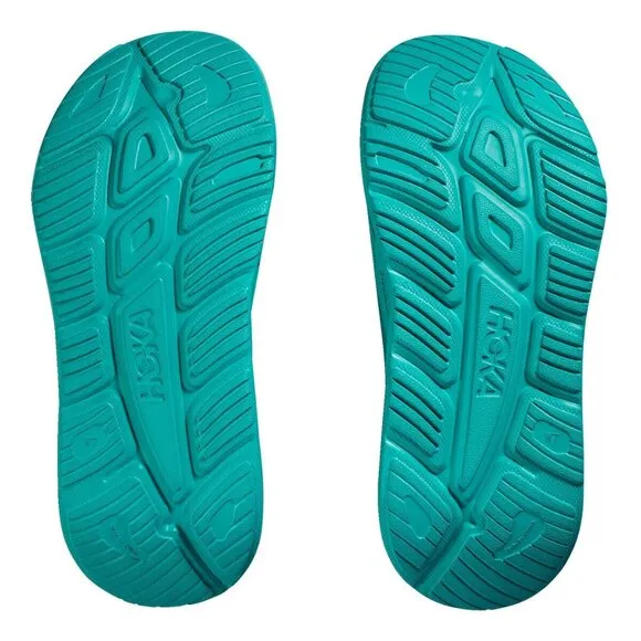 Mens Size 13 Hoka One One Ora Recovery Slide 3 Sandals Ceramic Blue Sport Slides