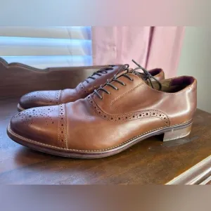Men’s 13M Johnston Murphy Tru Foam Smart Technology Dress shoes Cap Toe Oxford