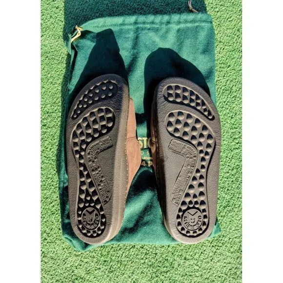Mephisto Air-Relax Mobils Leather Comfort Sandal Slip-On Slides Shoes Sz40 NWOT