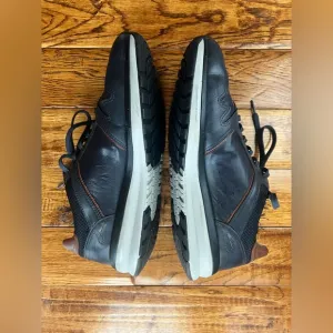 Mephisto Sneakers Men’s Leather Navy Brown Size 10