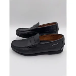 Mephisto Spinnaker Black Leather Penny Loafer Air-Relax Shoes Men's Sz 8.5 US‎