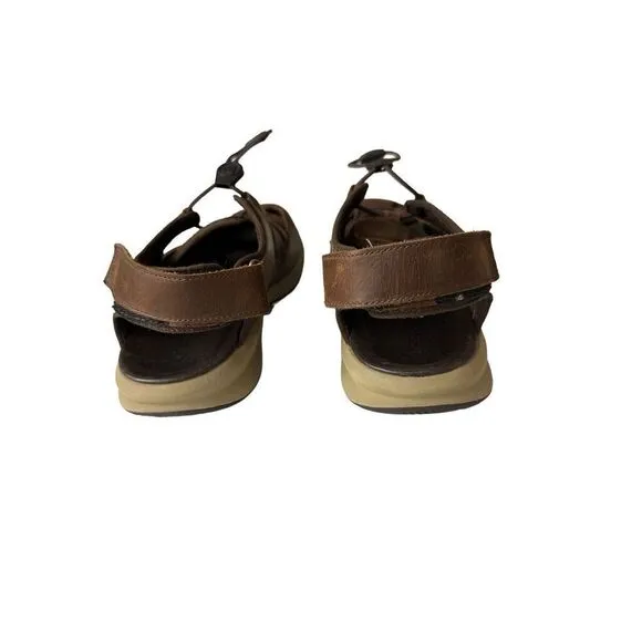 MERRELL TIDERISER LUNA FISHERMAN LEATHER Sandals   Men's 8