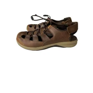 MERRELL TIDERISER LUNA FISHERMAN LEATHER Sandals   Men's 8