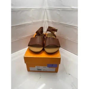Mix mooz antony size 6 brown leather sandals