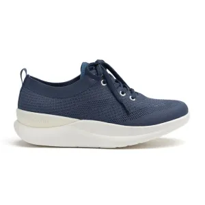 Moshn Leap Casual Shoes Blue Indigo Smart Knit Size 7 NIB Comfy Slip Resistant