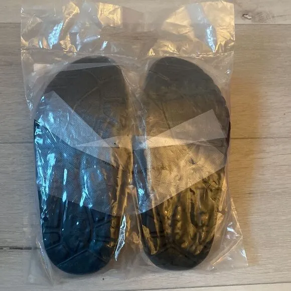 My Pillow Women's Slide Sandals Black Size 6 NWT in packaging