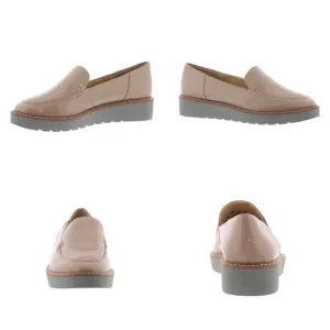 NATURALIZAR ANDIE PLATFORM LOAFER SHOES COLOR VINTAGE/MAUVE.SIZE 12 W