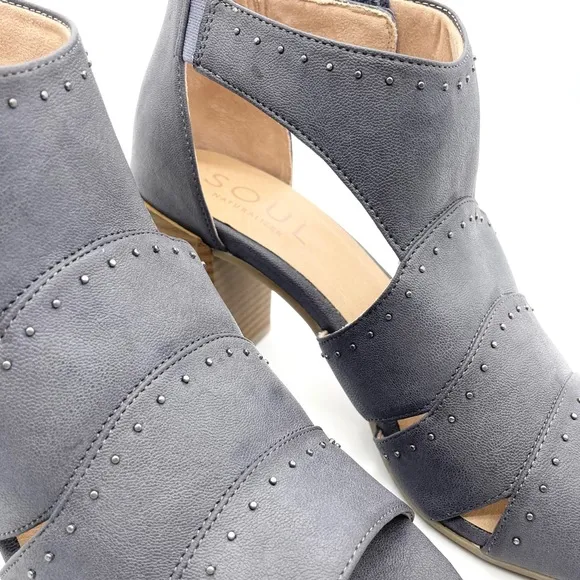 Naturalizer Soul Christina Denim Leather Sandals