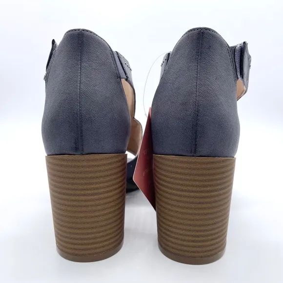 Naturalizer Soul Christina Denim Leather Sandals