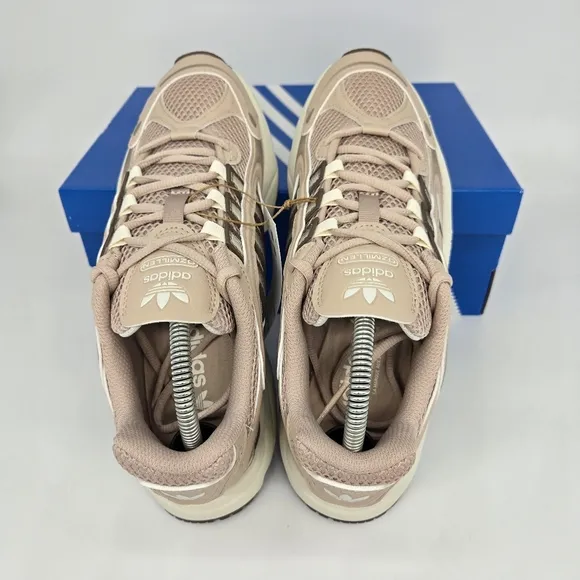 New Adidas Originals Ozmillen Beige Wonder White Orchid Women's Shoes Size 10