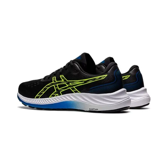 NEW Ascis Gel Excite 9 Men's Size 11.5 US Running Sneakers Shoes Black Volt