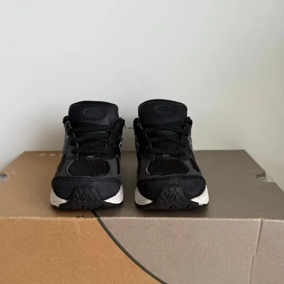 New Balance 2002 R Black/Grey Toddler Sneakers - SZ 8 C
