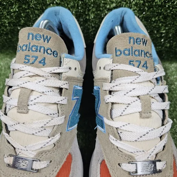 New Balance 574 Rugged Silver Lake Athletic Comfort Sneakers Mens Size US 9.5 F