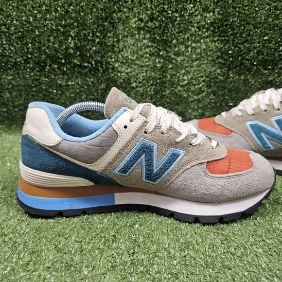 New Balance 574 Rugged Silver Lake Athletic Comfort Sneakers Mens Size US 9.5 F