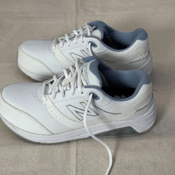 New Balance 928V2 White Walking Athletic Shoes Sneakers Lace-Up 10