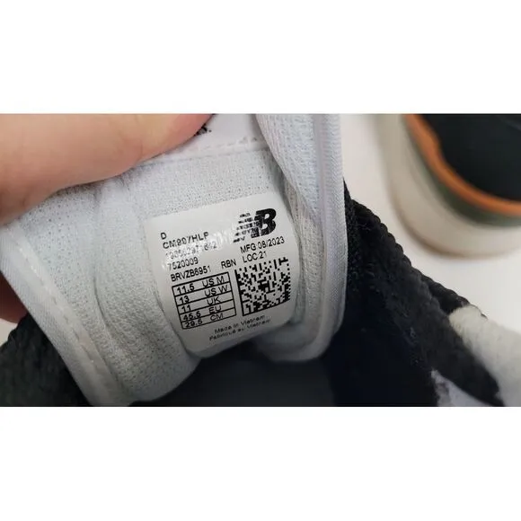 New Balance 997HLP Black Cayenne Retro Fitness Shoes Men's Size 11.5‎