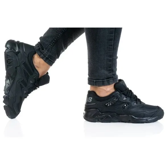 New Balance Black Synthetic Chains Mesh Running Shoes Women's 8.5