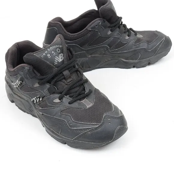New Balance Black Synthetic Chains Mesh Running Shoes Women's 8.5