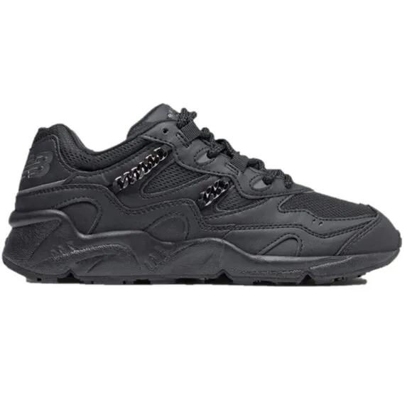 New Balance Black Synthetic Chains Mesh Running Shoes Women's 8.5