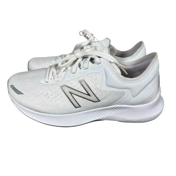 New Balance DynaSoft Pesu White Low Top Comfort Insert Running Shoes Size 9 Wide