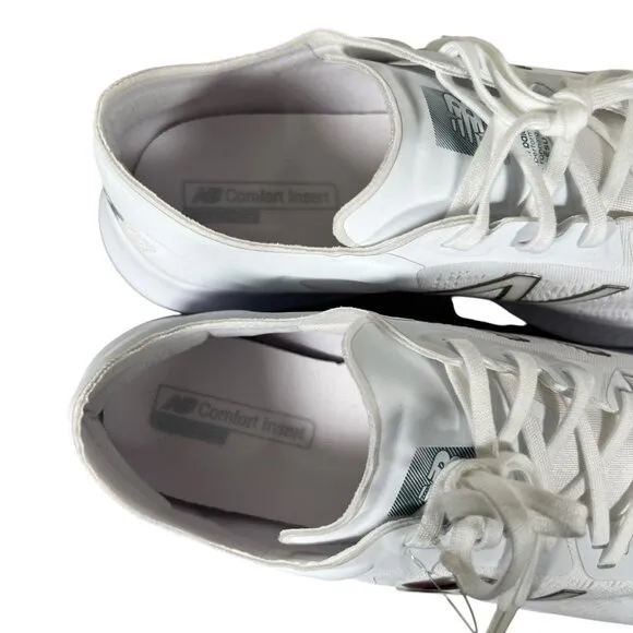 New Balance DynaSoft Pesu White Low Top Comfort Insert Running Shoes Size 9 Wide