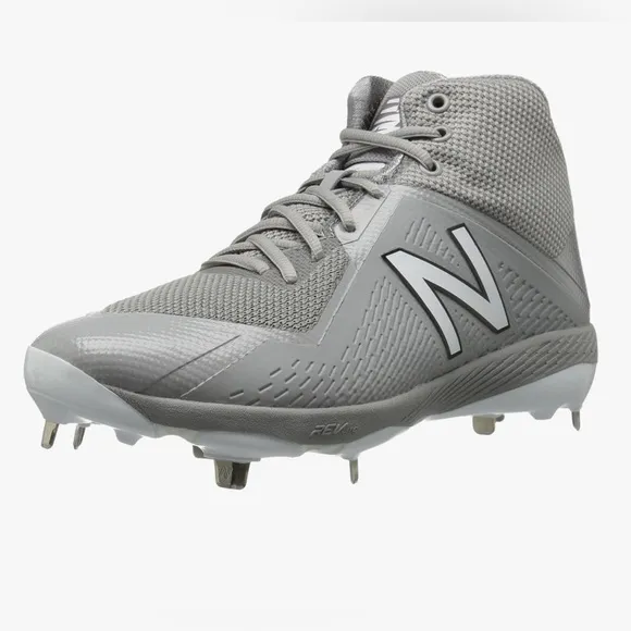 New Balance Men's baseball cleats shoes grey size 12 M4040AG4