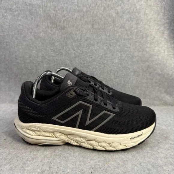 New Balance Shoes Womens Size 7 FF X 860 V14 Black Athletic Running Sneakers