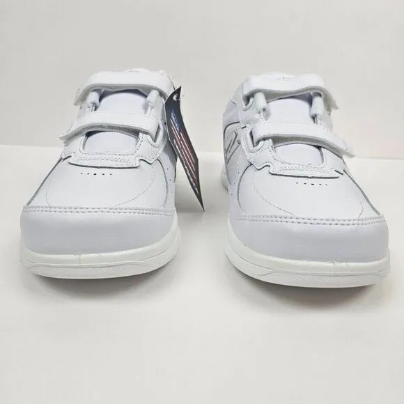 New Balance 577 Walking Tennis Shoes DSL-2 White Women Size 7 1/2 2E EE XWide