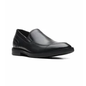 NEW CLARKS men's un hugh step shoes in black