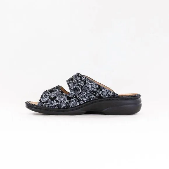 NEW FINN COMFORT women's sansibar sandals in roses nero