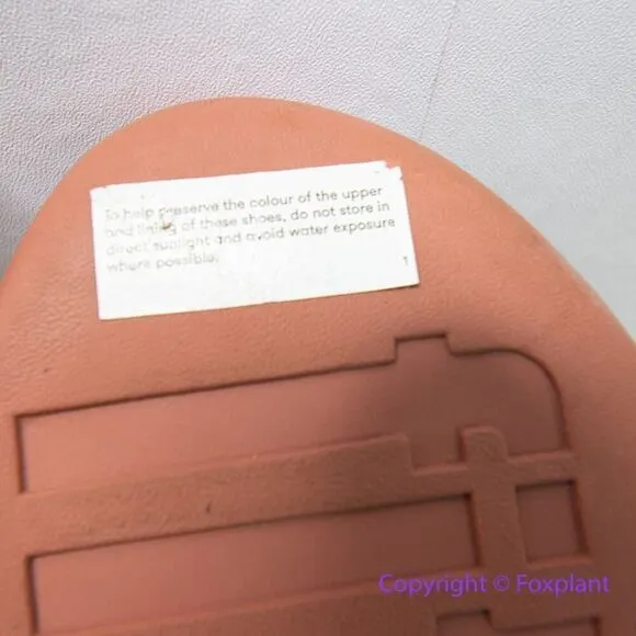 New! Fitflop lulu adjustable leather back‎ strap sandals, size 8